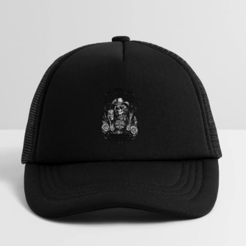 Chaos Coordinator Mom Skeleton Cowgirl - Kid's Trucker Cap