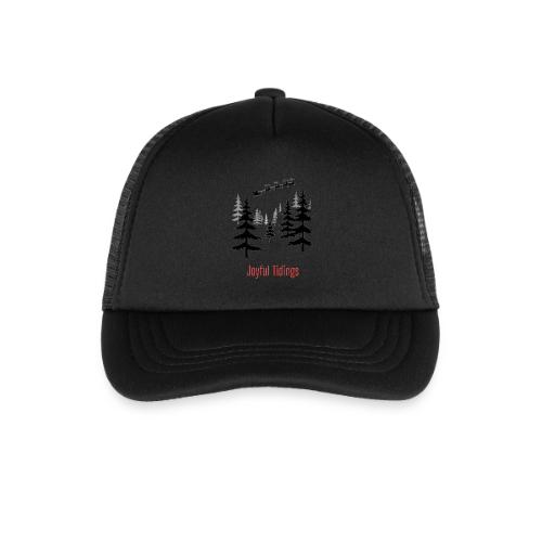 Joyful Tidings Christmas T-Shirt - Kid's Trucker Cap