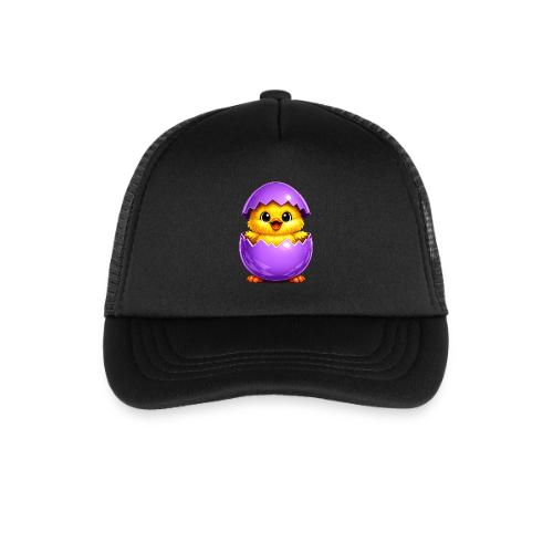 Easter Chick Purple - Kid's Trucker Cap