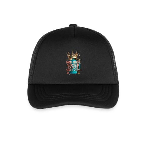 Mom Mode Survival Expert Tee - Kid's Trucker Cap