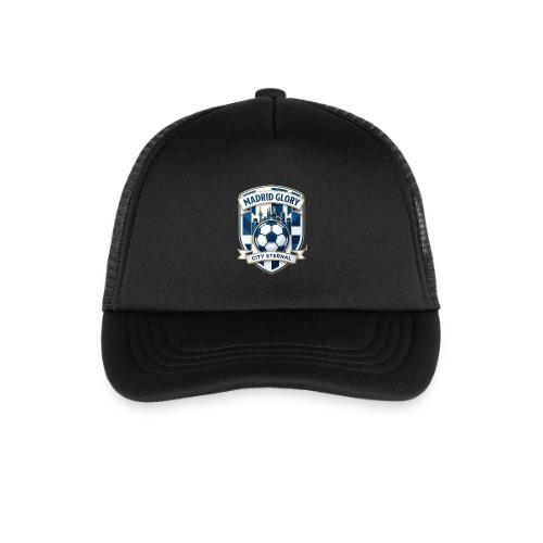 Madrid Skyline Glory T Shirt, Madrid Fan Gift - Kid's Trucker Cap