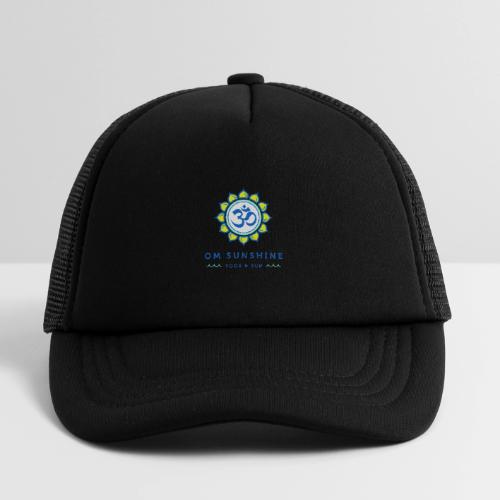 Om Sunshine Yoga transparent back original file - Kid's Trucker Cap