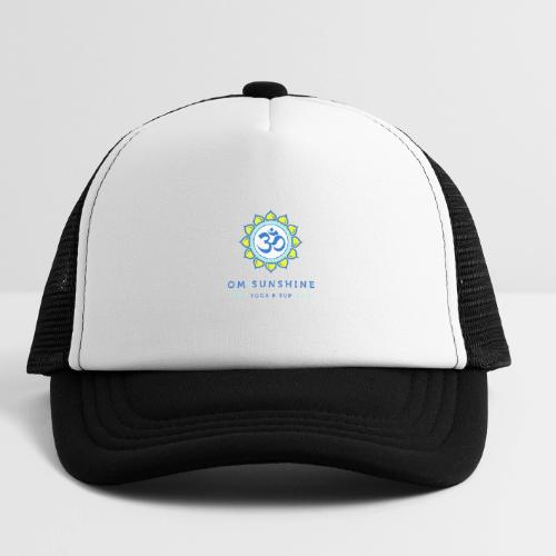 Om Sunshine Yoga transparent back original file - Kid's Trucker Cap