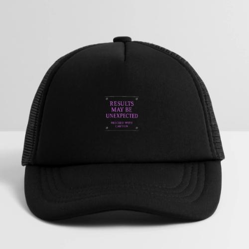 Results - Neon Purple - Kid's Trucker Cap
