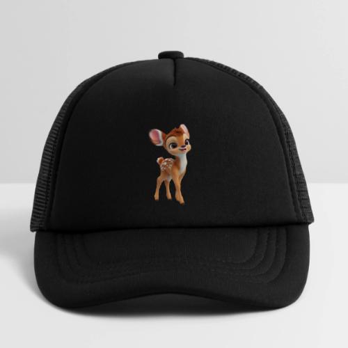 Sweet 3D Baby Deer with Big Eyes - Kid's Trucker Cap