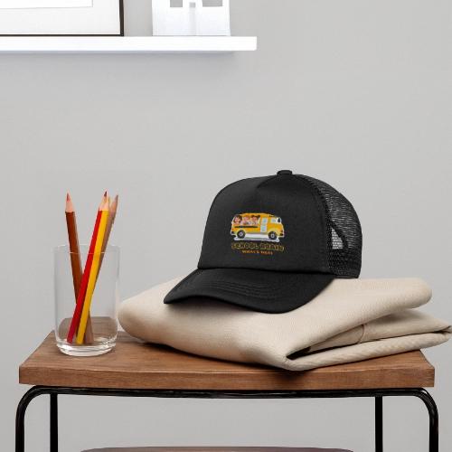 first day of school outfit- school again - Kid's Trucker Cap