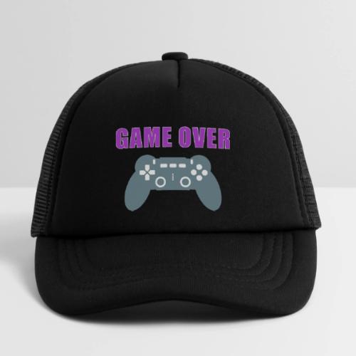 Game Over Gamer Controller Design - Kid's Trucker Cap