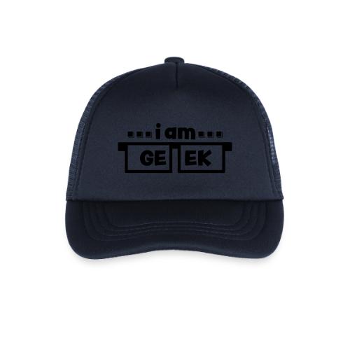 iamGEEK LOGO - Hat - Kid's Trucker Cap