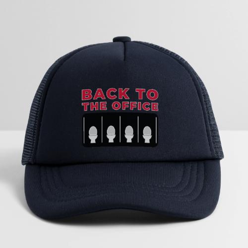 Back to the Office Satire Design - Kid's Trucker Cap