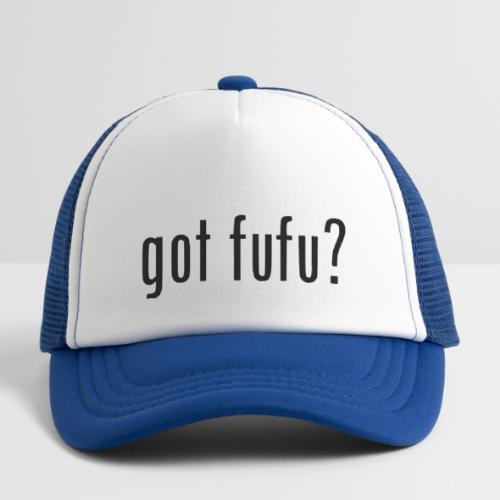 gotfufu-black - Kid's Trucker Cap