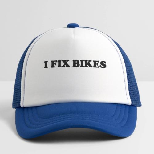 i fix bikes - Kid's Trucker Cap
