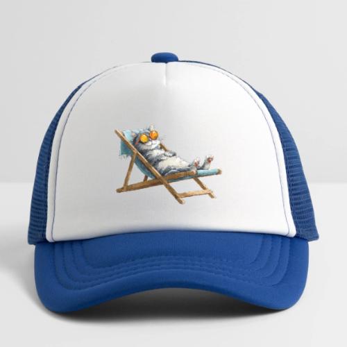 Sunshine Cat Mode - Kid's Trucker Cap