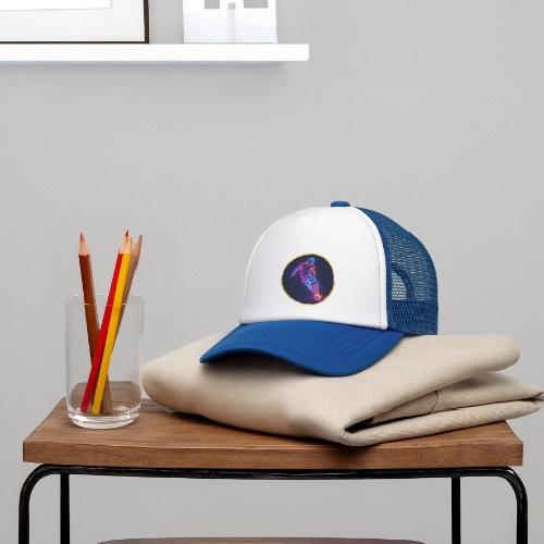 Soccer: Neon Golden Goal - Kid's Trucker Cap