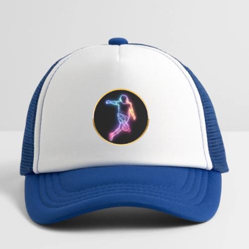 Soccer: Neon Goal Fusion - Kid's Trucker Cap