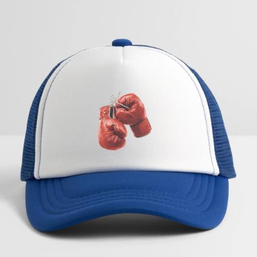 Boxing: Hanging Gloves Icon - Kid's Trucker Cap