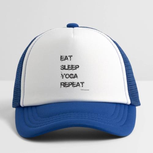 Eat Sleep Yoga Repeat TC - Kid's Trucker Cap