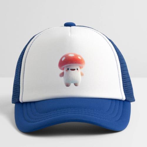 Mushroom: Red Forest Friend - Kid's Trucker Cap