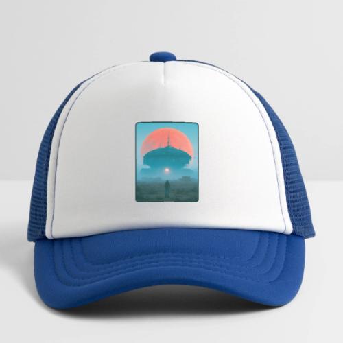 Astronaut Alien Outpost Design - Kid's Trucker Cap