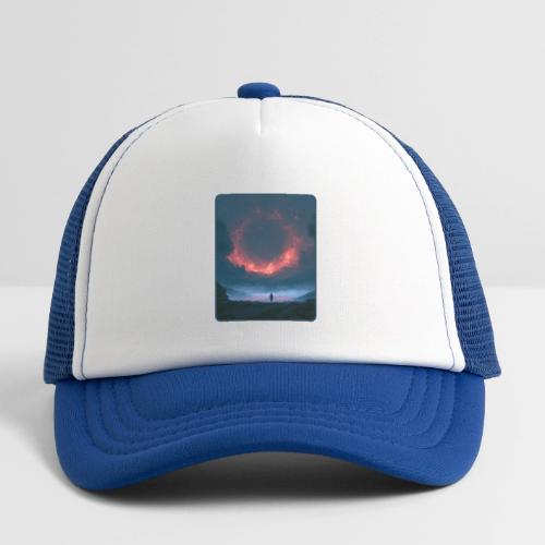 Supernova Reflection Space Scene - Kid's Trucker Cap