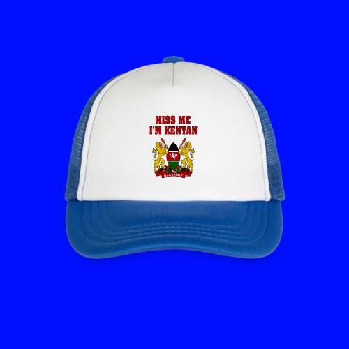 Kiss Me, I'm Kenyan - Kid's Trucker Cap