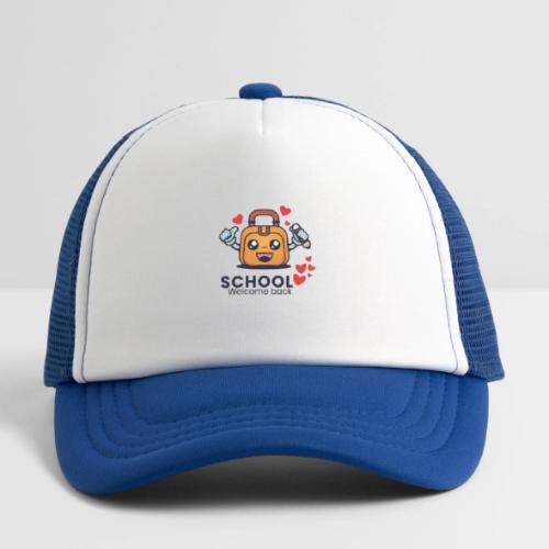 first day of school outfit- school Welcome back - Kid's Trucker Cap