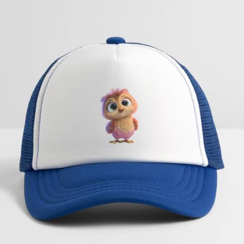 Adorable Baby Owl with Big Eyes - Kid's Trucker Cap