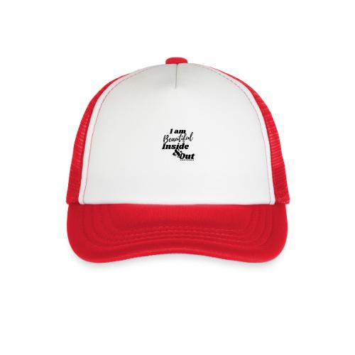 I am Beautiful - Inside and Out | Black Type - Kid's Trucker Cap