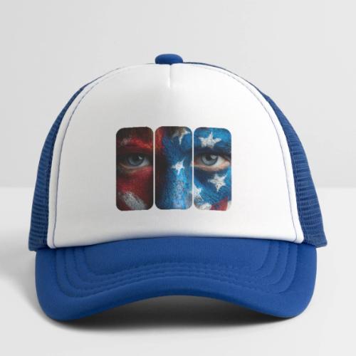 USA: Painted for the Flag - Kid's Trucker Cap