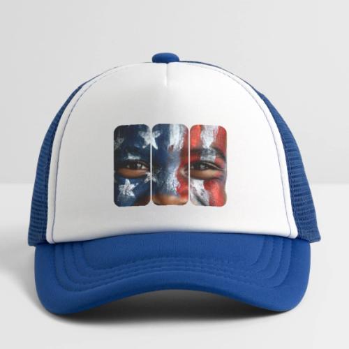 USA: Three Panels of Pride - Kid's Trucker Cap