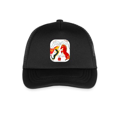 LNY 2026 MS Design Winner: Ziza P - Kid's Trucker Cap
