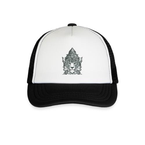 Ruesi Hnaa Suea Tiger Faced Thai Hermit God - Kid's Trucker Cap