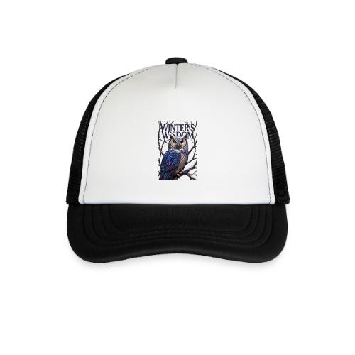 Crystalized Forest Owl T-Shirt - Kid's Trucker Cap
