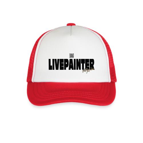 Simple Black Logo - Kid's Trucker Cap