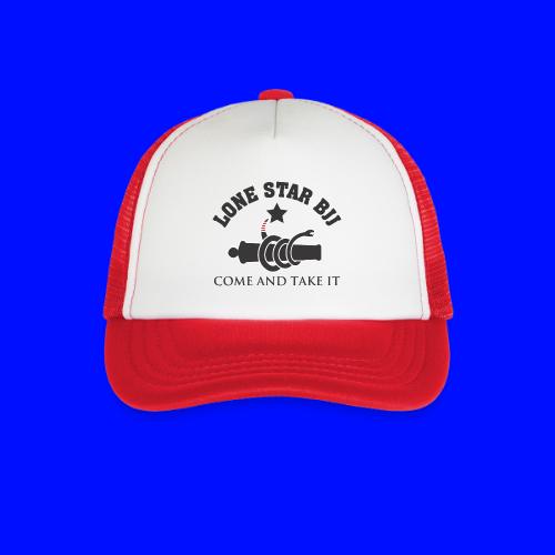 Lone Star BJJ - Come and Take It - Black and Red - Kid's Trucker Cap