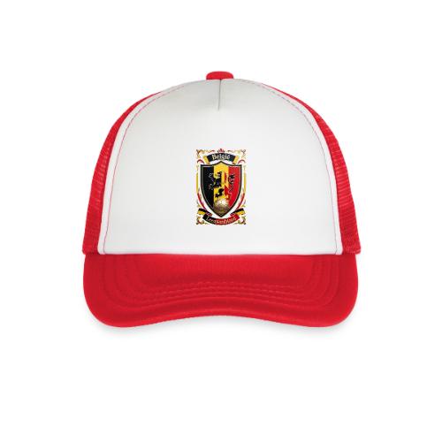 Belgium Lion Crest T-Shirt, Belgian Flag Gift - Kid's Trucker Cap