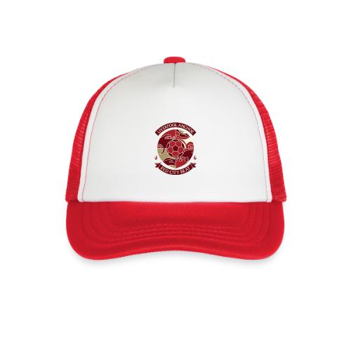 Liverpool Anchor T Shirt, Soccer City Pride Gift - Kid's Trucker Cap