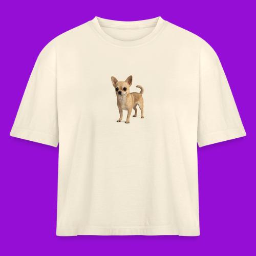 Chihuahua - Women's Heavyweight Cropped T-Shirt