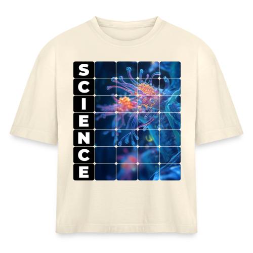 Alien Science - Women's Heavyweight Cropped T-Shirt