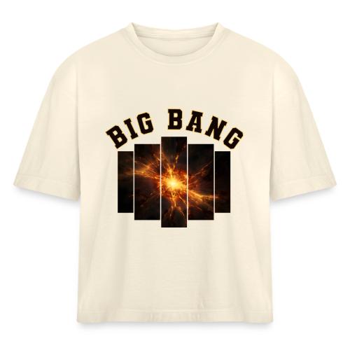 Big Bang Horizon - Women's Heavyweight Cropped T-Shirt