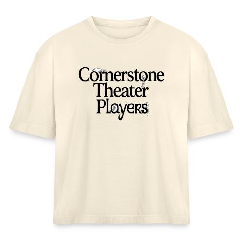 Cornerstone Theater Players - Women's Heavyweight Cropped T-Shirt