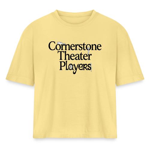 Cornerstone Theater Players - Women's Heavyweight Cropped T-Shirt