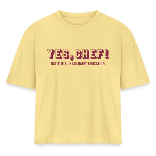 newcheffinal - Women's Heavyweight Cropped T-Shirt