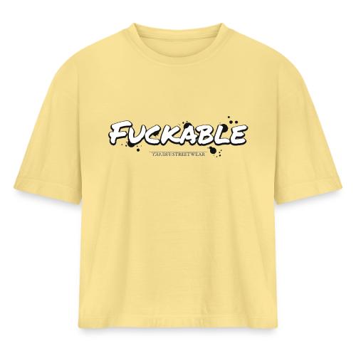 f**able - Women's Heavyweight Cropped T-Shirt