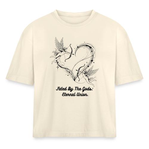 Eternal Union T-Shirt, Mug, & Leggings - Women's Heavyweight Cropped T-Shirt