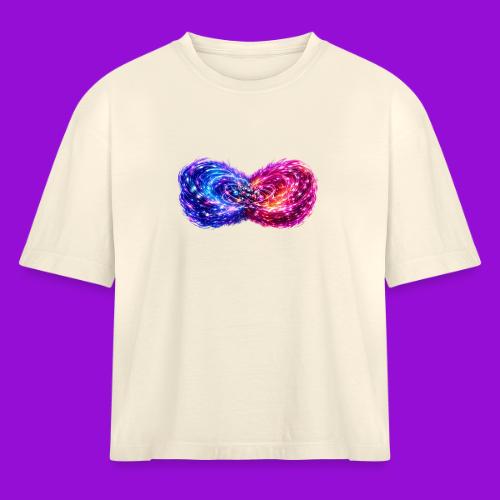 Atom - Women's Heavyweight Cropped T-Shirt