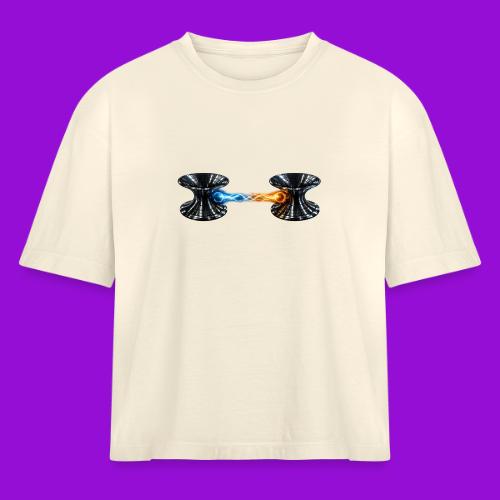 Entangled - Women's Heavyweight Cropped T-Shirt