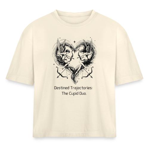 Cupid Duo T-Shirt, Mug, & Leggings - Women's Heavyweight Cropped T-Shirt