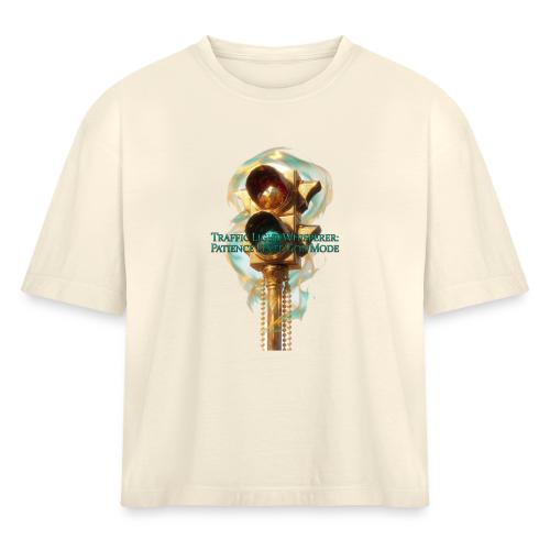 Traffic Light Whisperer T Shirt - Women's Heavyweight Cropped T-Shirt