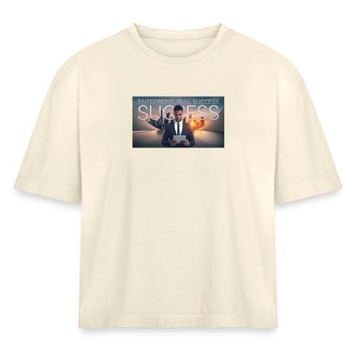 vidiq thumbnail 1 - Women's Heavyweight Cropped T-Shirt