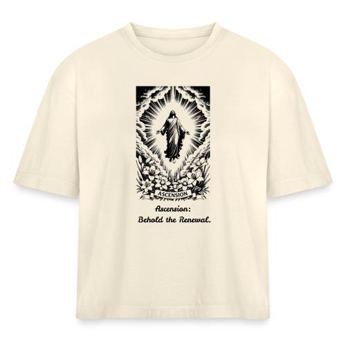 Christian T-Shirt, Poster, & Mug - Women's Heavyweight Cropped T-Shirt